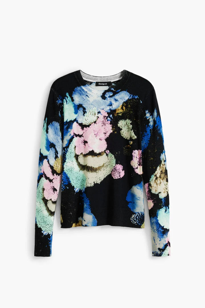 Nenufar Sweater, Black Multi