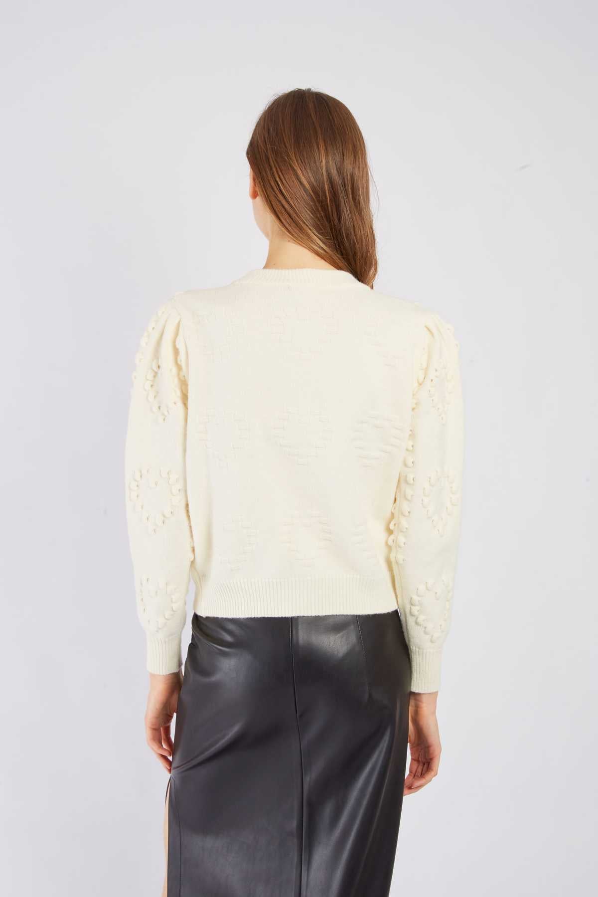 Baby Cardigan, Ecru