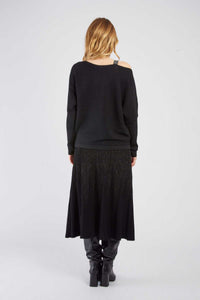 Aimee Sweater, Black