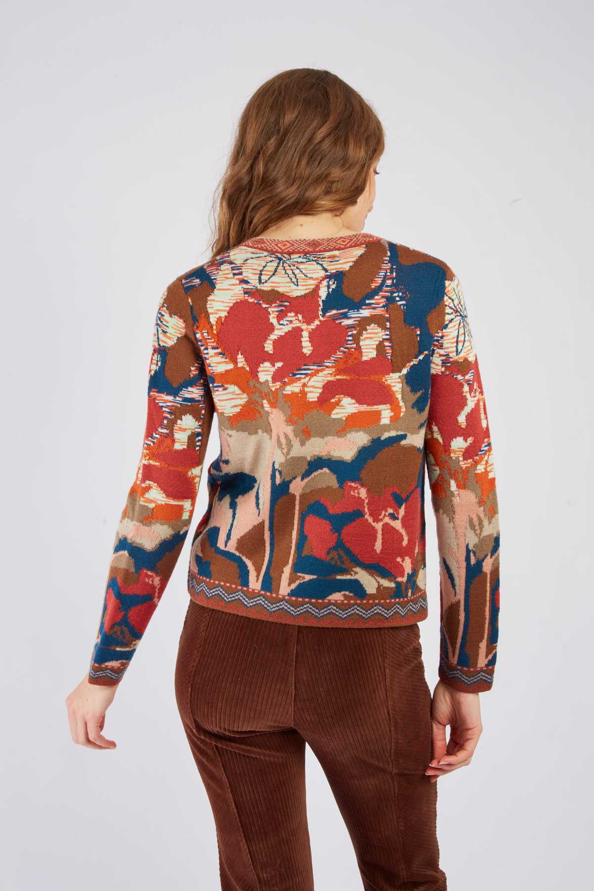 Bandol Cardigan, Brown