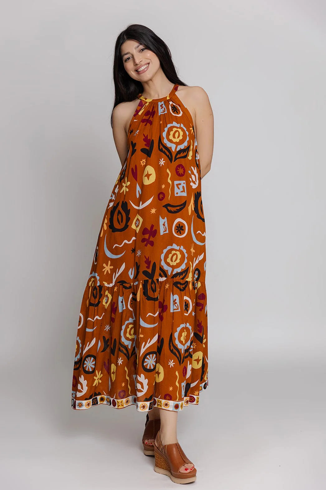 Tilly Abstract Dress