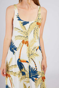Perle knit Maxi -Ecru