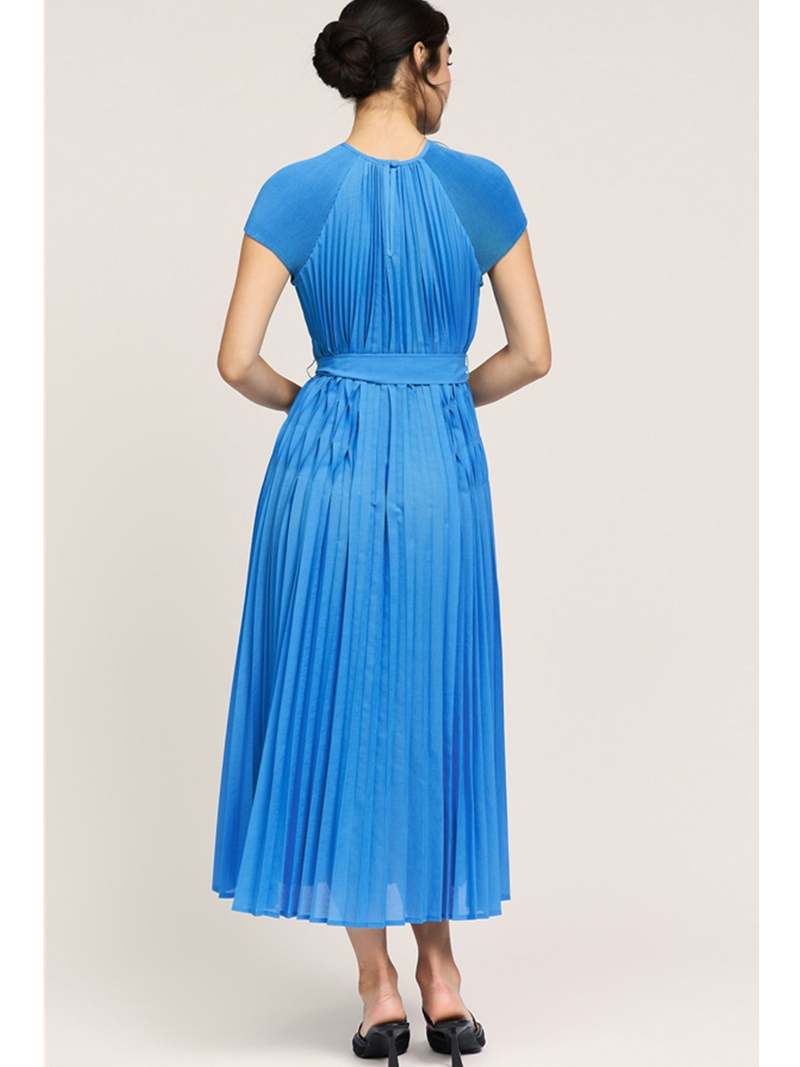 Kendal Dress, Azure Blue