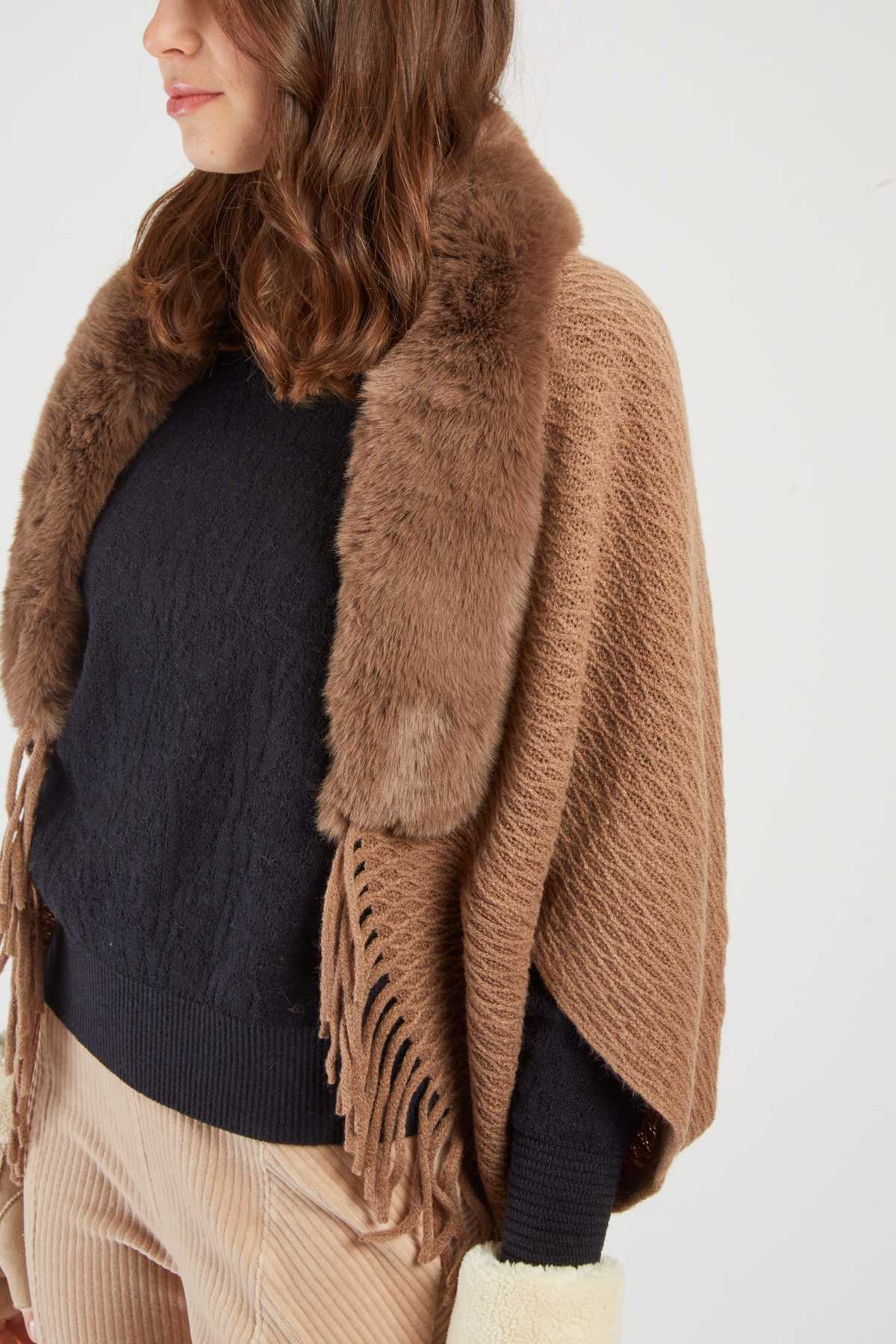 Ainoa Sweater  Coverup, Taupe