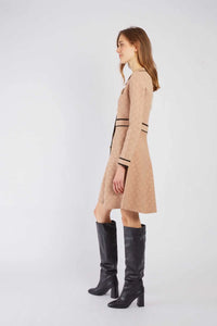 Candice Dress, Beige