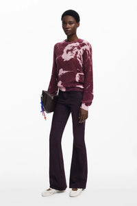 Hyder Sweater, Cranberry