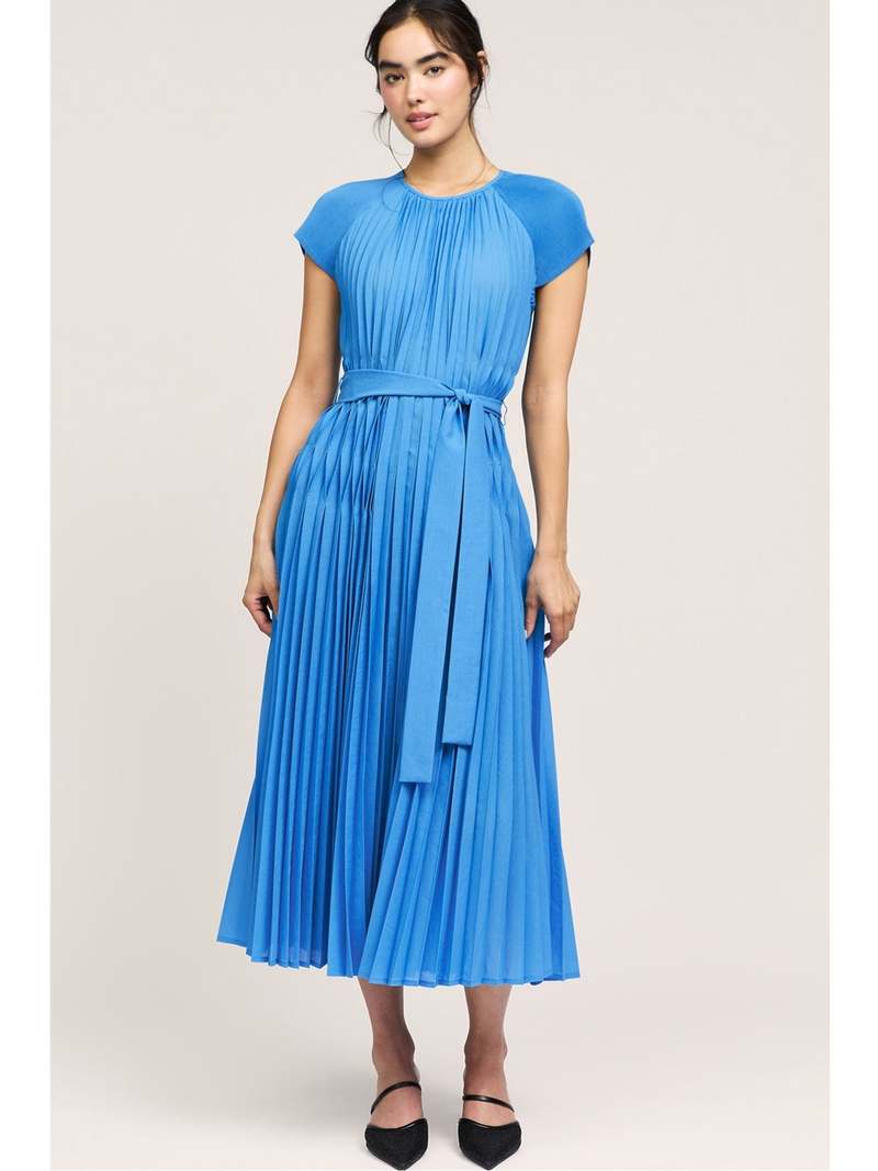 Kendal Dress, Azure Blue
