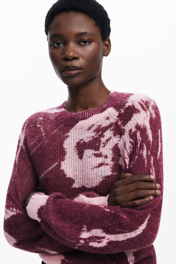 Hyder Sweater, Cranberry