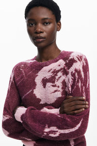 Hyder Sweater, Cranberry