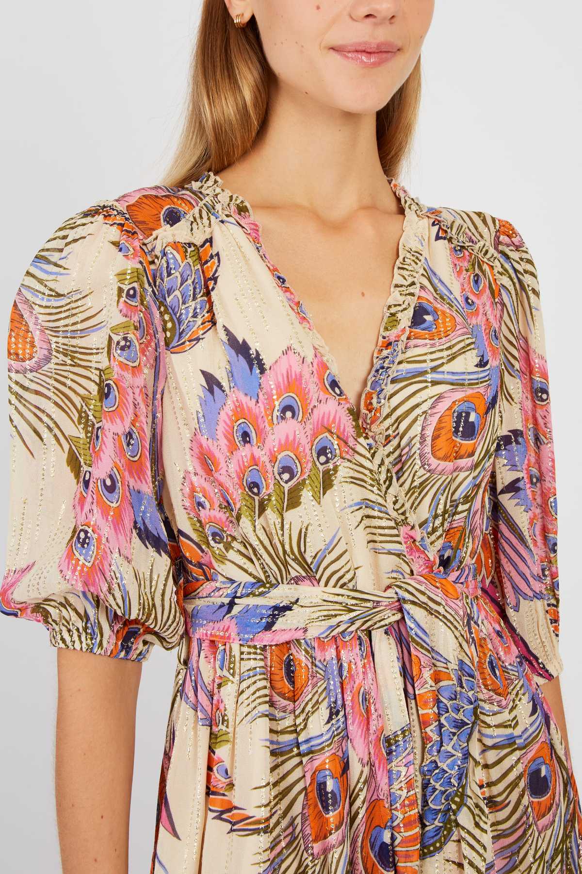 Paola Dress -Ecru