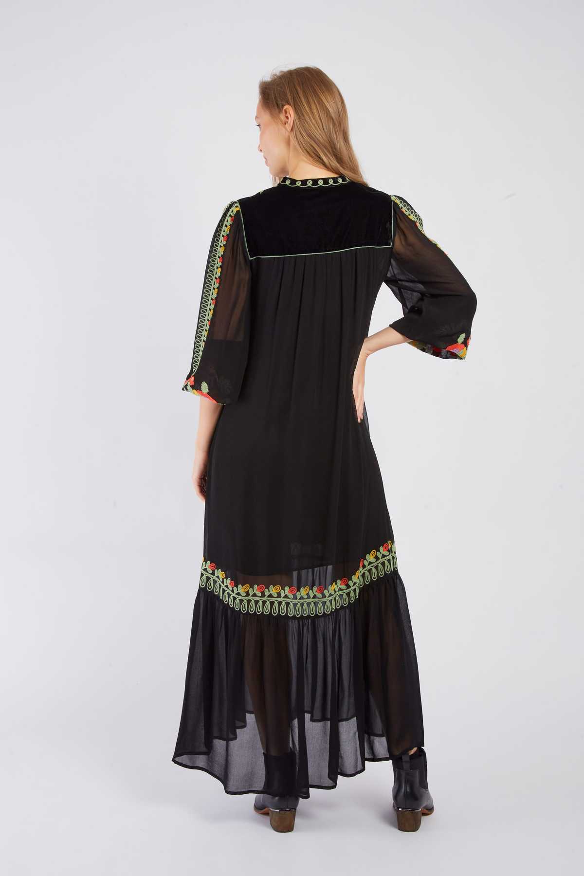 Eliane Embroidered Dress