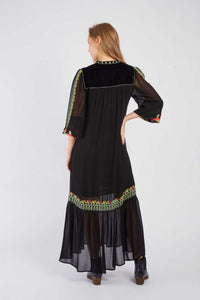 Eliane Embroidered Dress