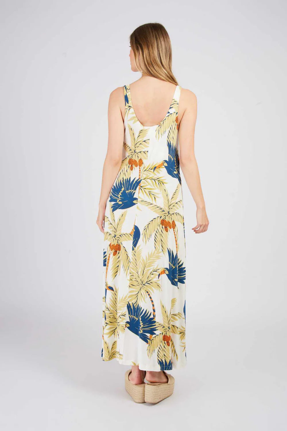 Perle knit Maxi -Ecru