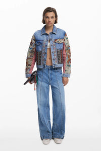 Boho Denim Jacket
