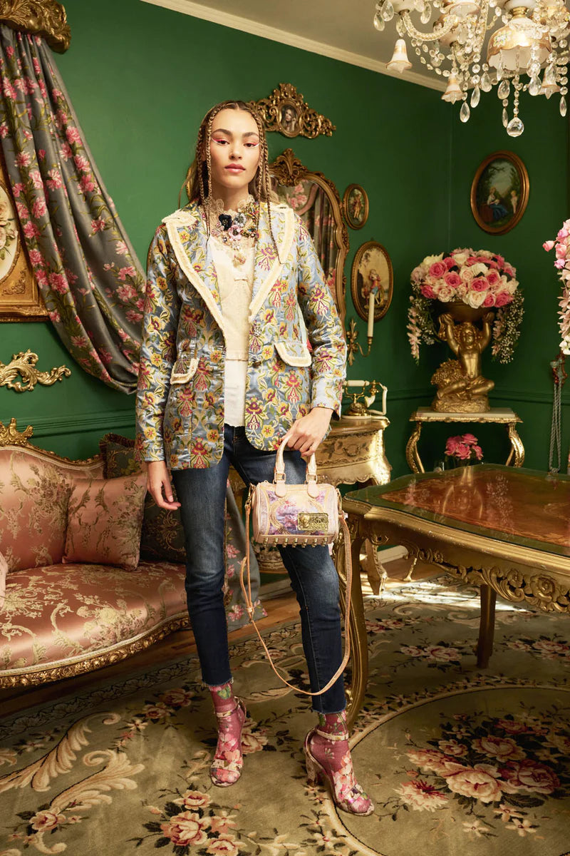 Renaissance Silk Jacquard Blazer