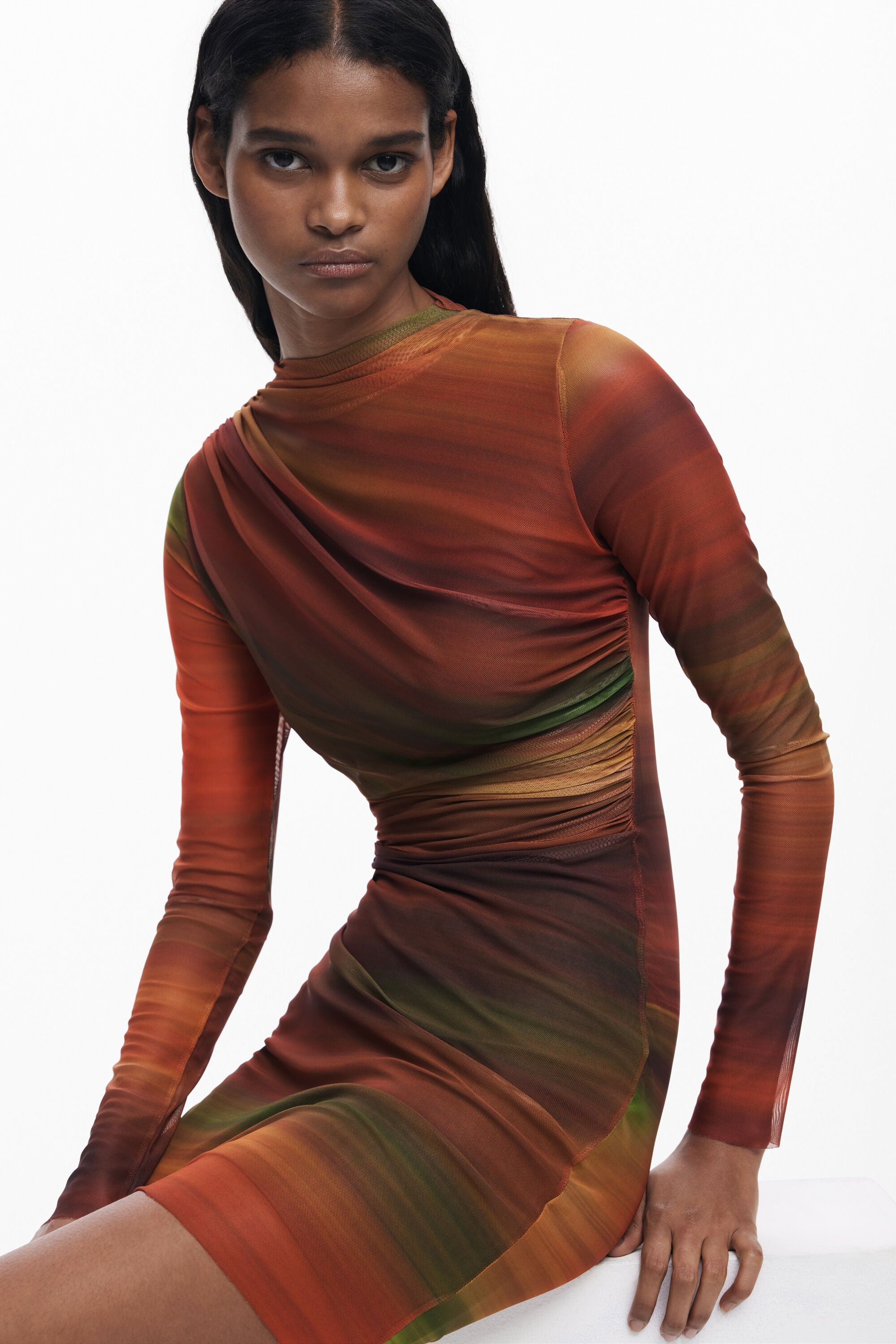 Dante Ruche Dress