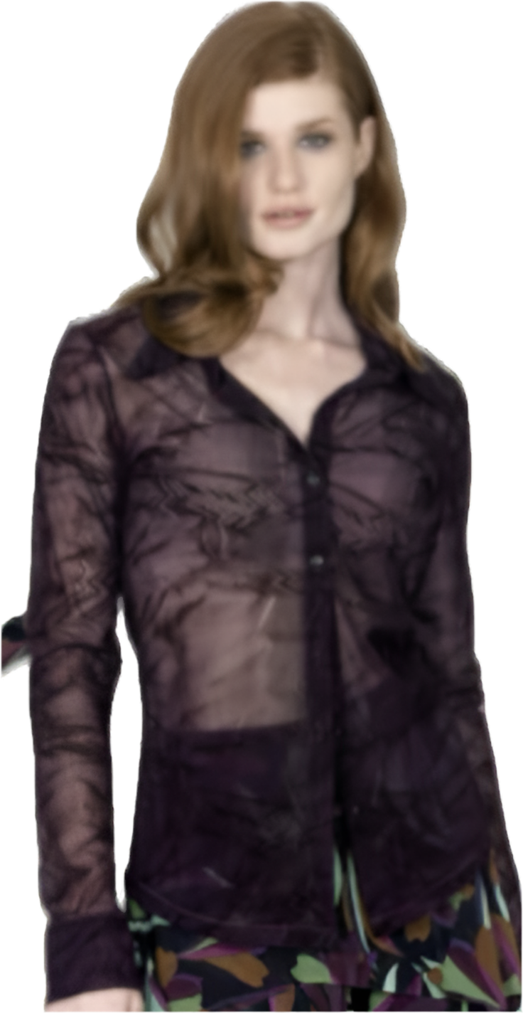 Burnout Velvet Shirt