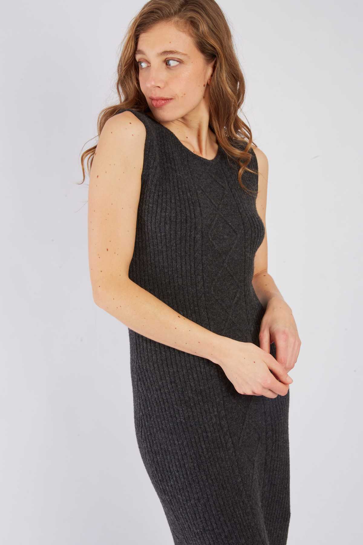 Zazie Dress, Grey