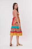 Theda Dress-Orange