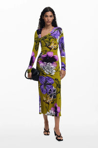 Lacroix Neckline Dress