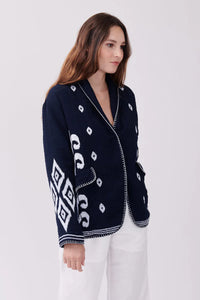 Yucatán cotton jacket - indigo