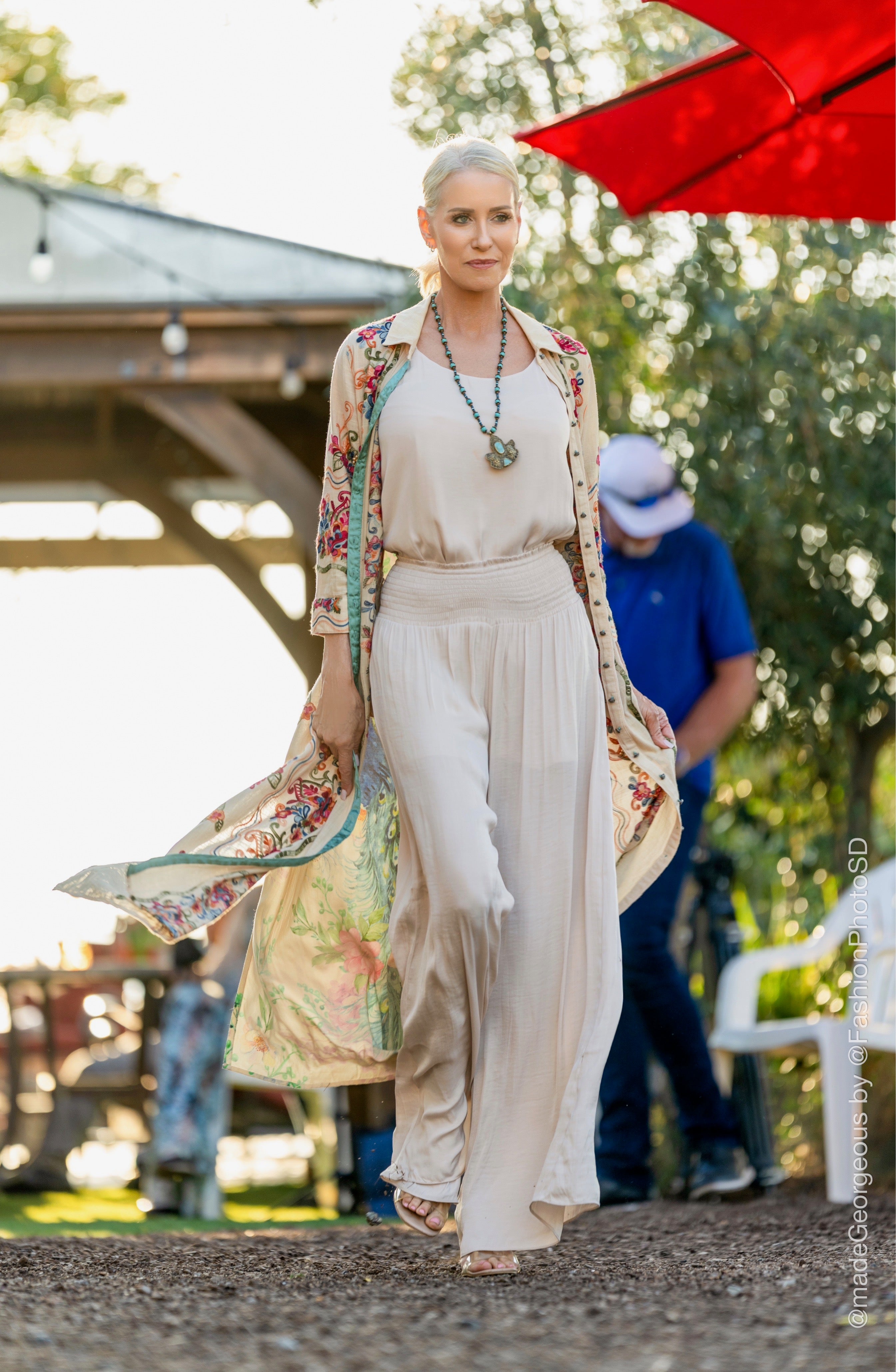 Beauty Mark Maxi Duster