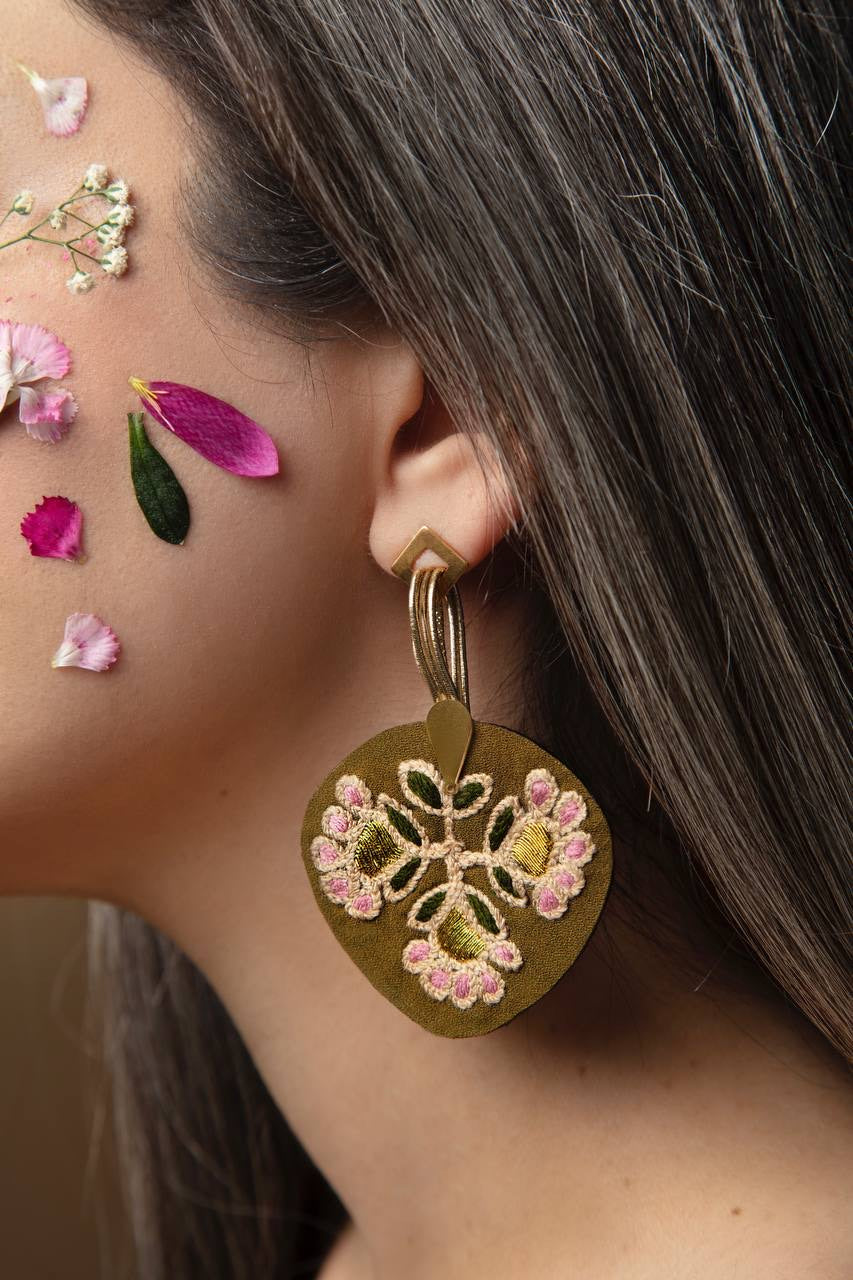 Lotus Earrings