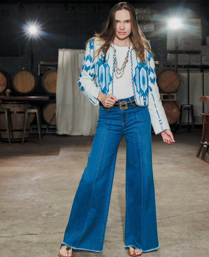 Jimmy Jacket Marine-White