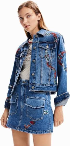 Embroidered Denim Jacket