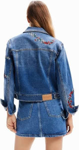 Embroidered Denim Jacket