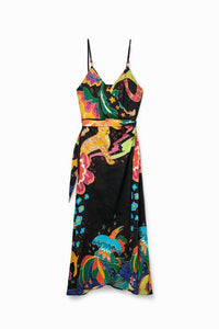 Jungle Wrap Dress