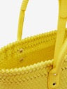 Braided Basket Bag - Yellow