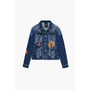 Atenas Embroidered Denim Jacket