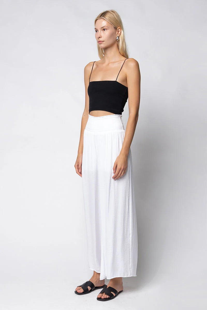 NZ fluid Palazzo Pant - White