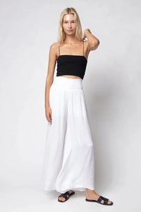 NZ fluid Palazzo Pant - White
