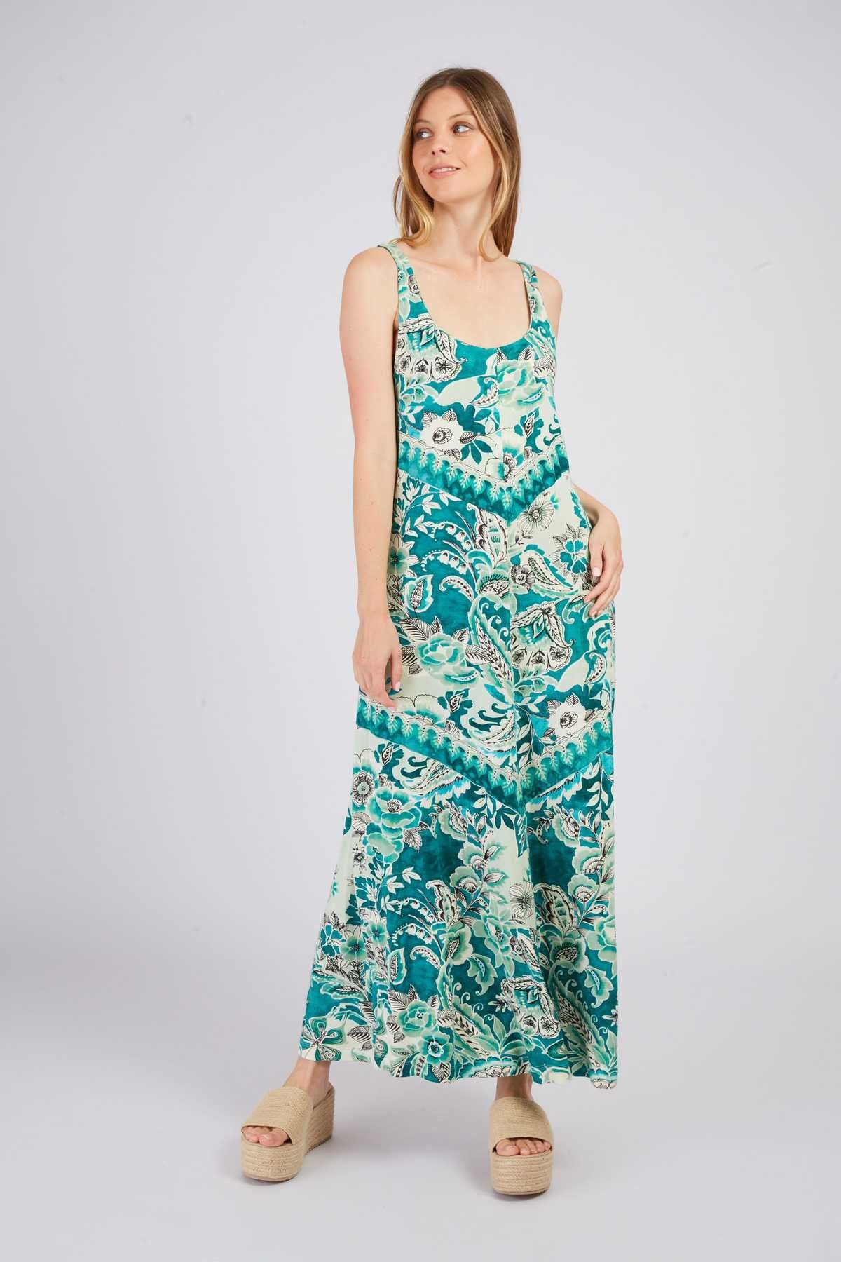 Promesse Dress- Green