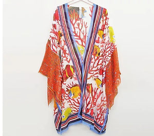 Sea of Belief Embellished Kimono