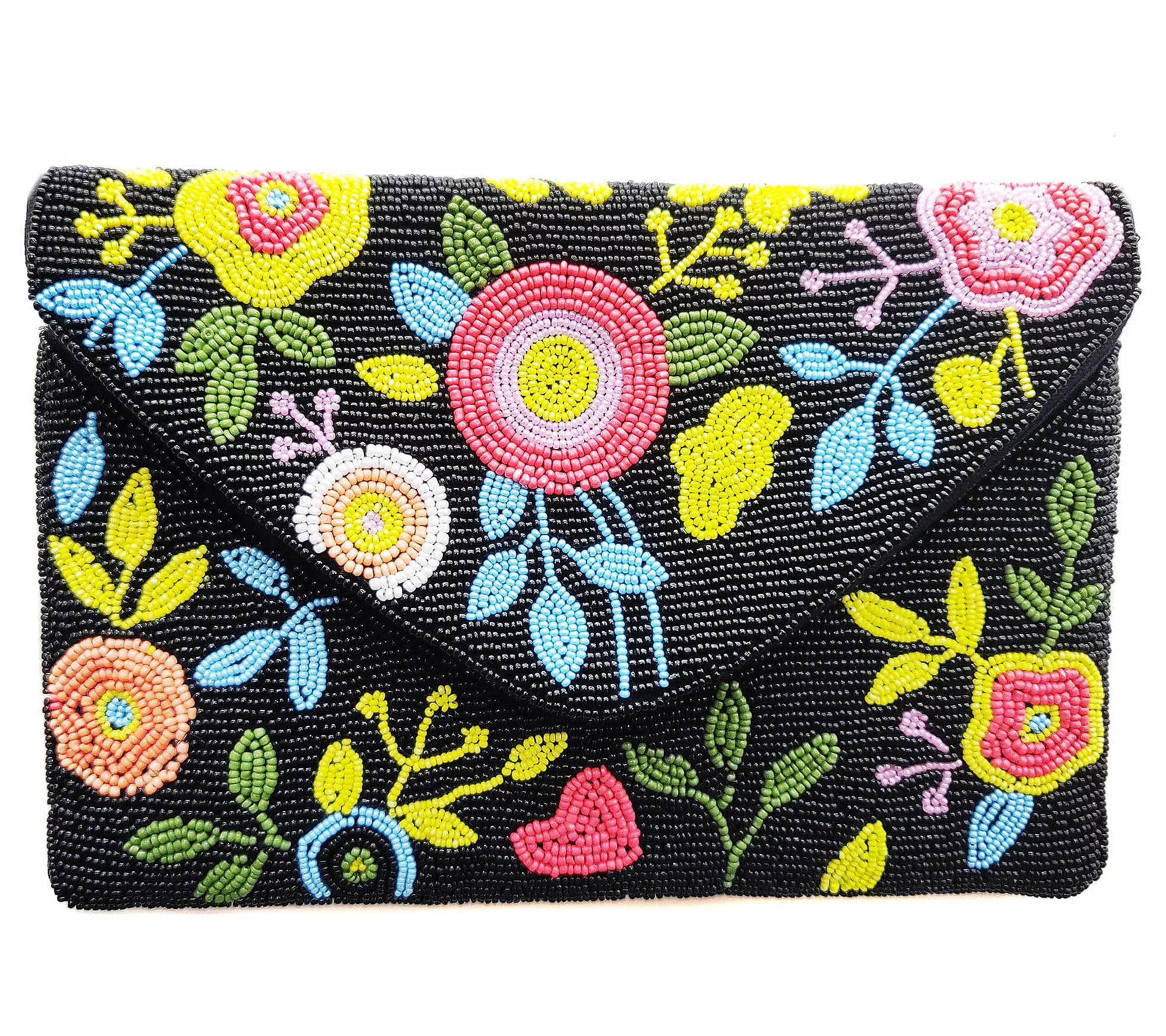 Beaded Aratta Clutch Coco