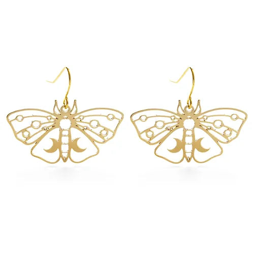 Luna Moth Earrings