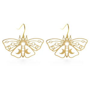 Luna Moth Earrings