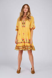 Chrysla Dress, Yellow