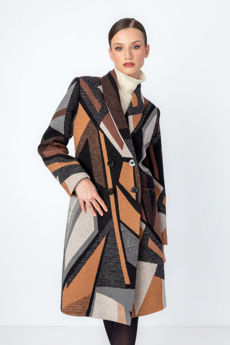 Abstract Geo Coat