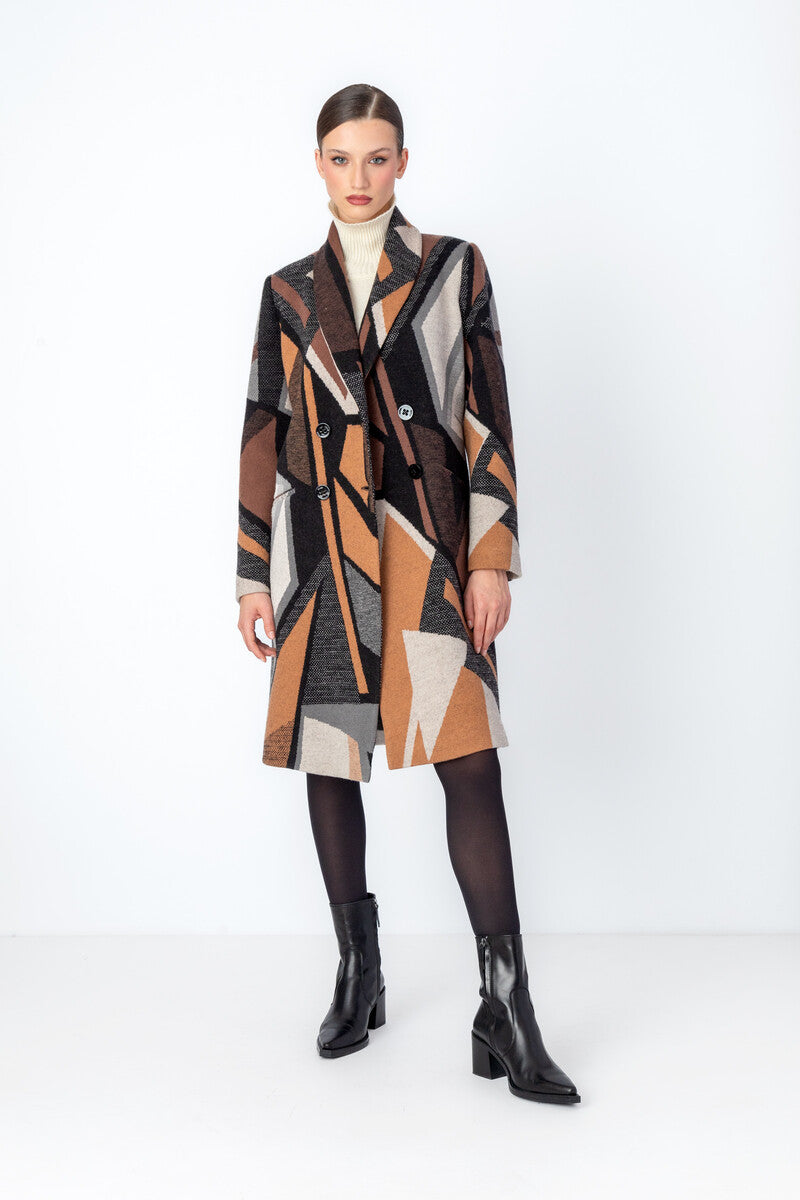 Abstract Geo Coat