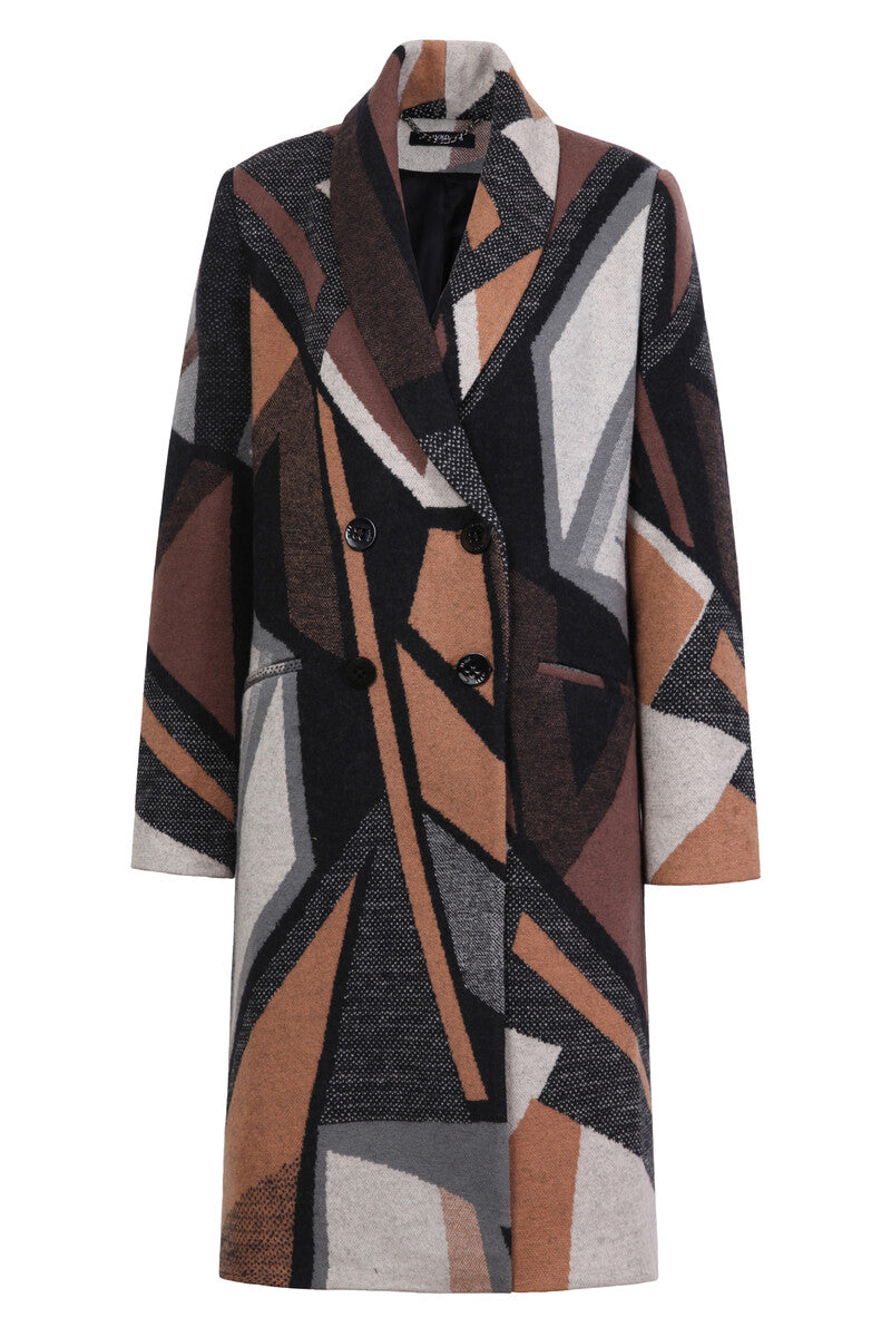 Abstract Geo Coat