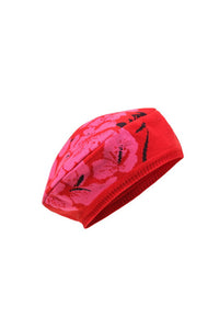 Orchid Motive Cap - Red