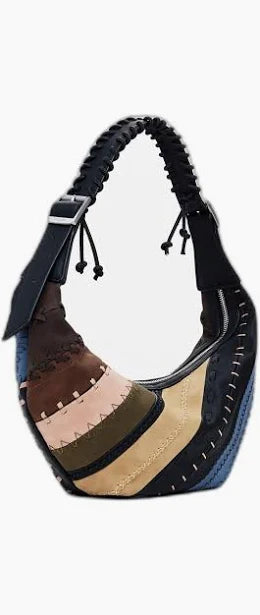 Quebec Whipstitch Patch Zante Bag