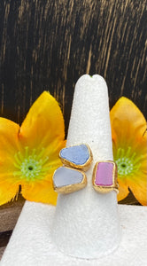 Cecile Triple Stone Ring