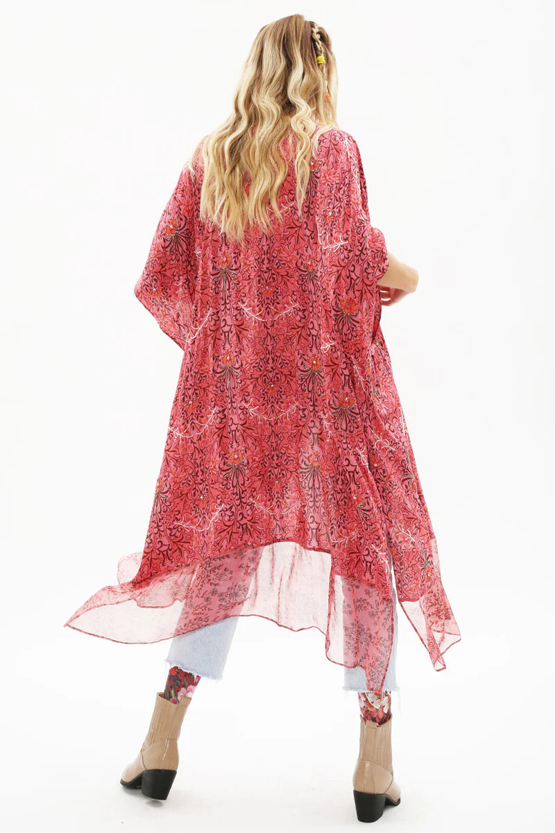 Only for Daisy Hand Beaded Kimono