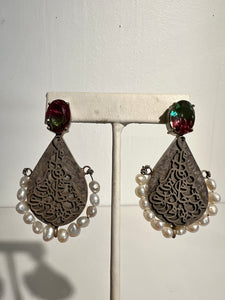Rumi Poetry Earrings