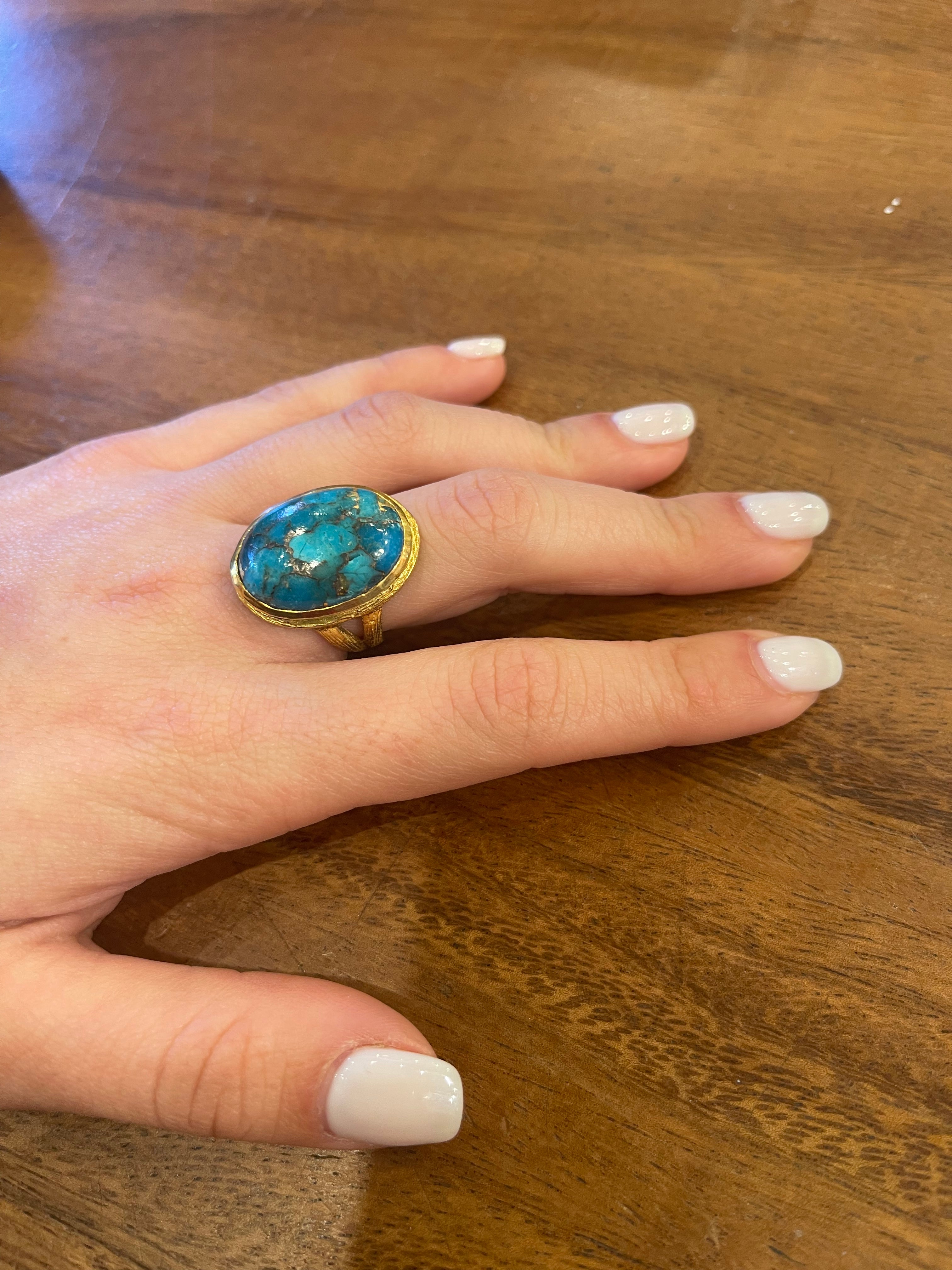 Azul Mosaic Ring